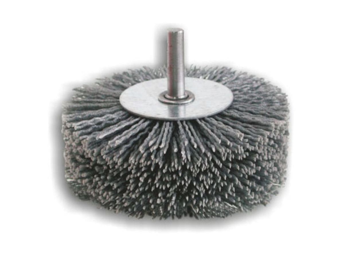 Spazzola In Nylon Sabatier Con Testa In Silicone – 30 Cm, Resistente Al Calore, Per Arrosti E Griglia, Nero/grigio - 4